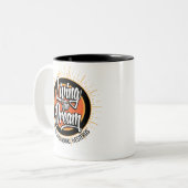 Vivre le rêve café Mug (Devant gauche)