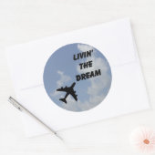 Vivre Le Sticker Rond Dream (Enveloppe)