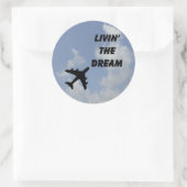 Vivre Le Sticker Rond Dream (Sac)