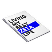 Vivre ma vie meilleure Zeta - Carnet mignon (Côté Droit)