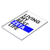 Vivre ma vie meilleure Zeta - Carnet mignon (Côté gauche)