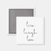 Vivre rire aimant amour (Recto/Verso)