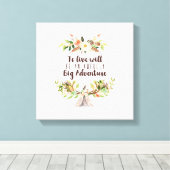 Vivre sera une toile d'aventure (Insitu (Plancher de Bois))