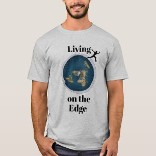 Vivre sur le bord T-shirt