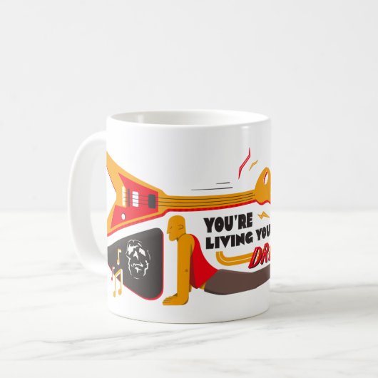 Vivre ton rêve Max Mug (Devant gauche)