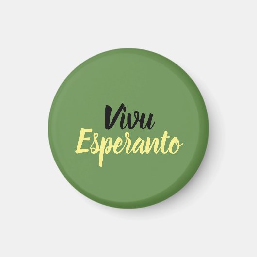 Vivu Esperanto Magneet (Voorkant)
