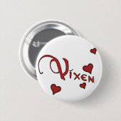 Vixen Button (Voorkant /achterkant)
