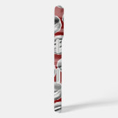 Vixen dark Cherry Red Bloke Sade Case-Mate iPhone Case (Achterkant / Rechts)