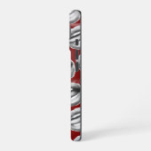  Vixen dark Cherry Red  Bloke Sade iPhone 16 Hoesje (Linkerkant)