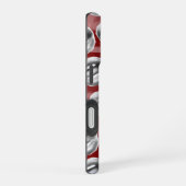  Vixen dark Cherry Red  Bloke Sade iPhone 16 Hoesje (Rechterkant)