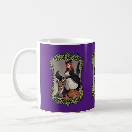 Vixen en Stag, het perfecte koppel Koffiemok (Links)