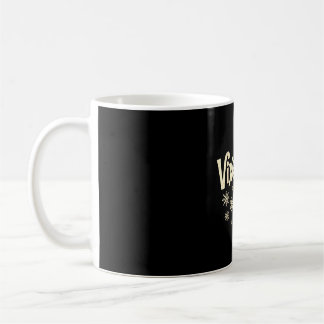 Vixen kerst rendier pin-up meisje vintage sint koffiemok
