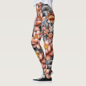 Vixen koningin naar een podium leggings (Links)