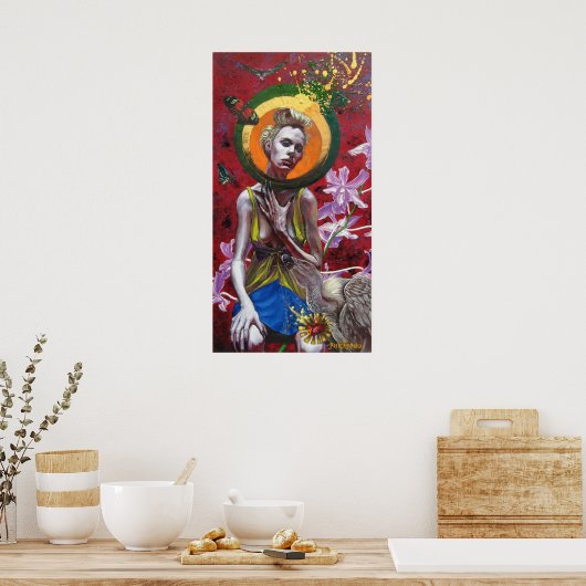 Vixen Mary voelt je pijn Poster (Keuken)