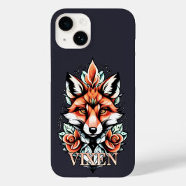 Vixen met rozen vet HOT ontwerp Case-Mate iPhone 14 Hoesje