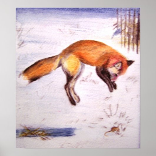 Vixen op de Hunt Poster (Voorkant)