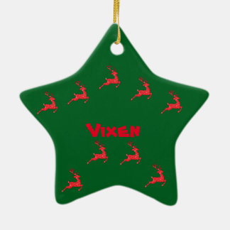 Vixen Ornament in kleuren