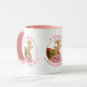 VIXEN REINDEER Pink Combo Mug (Devant gauche)