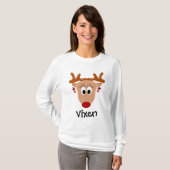Vixen Reindeer T-Shirt (Voorkant volledig)