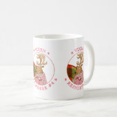 VIXEN REINDEER White Mug (Devant droit)