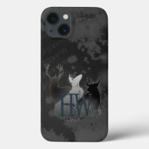 Vixen Stag en Bull HotWife artistieke silhouetten