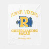 Vixens Cheerlead Squad Fleece Deken (Voorkant)