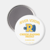 Vixens Cheerlead Squad Magneet (Voorkant / Achterkant)