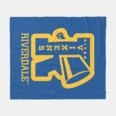 Vixens Letterman Fleece Deken (Voorkant (Horizontaal))