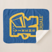 Vixens Letterman Sherpa Deken (Voorkant (horizontaal))