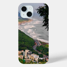 Vizag beach uitzicht vanaf kailasgiri