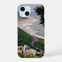 Vizag strandzicht vanuit Kailasgiri