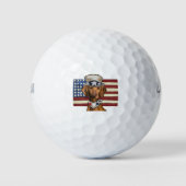 Vizsla 4 juli golfballen (Voorkant)