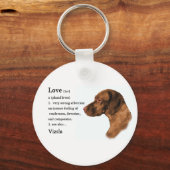Vizsla Art Gifts Sleutelhanger (Voorkant)