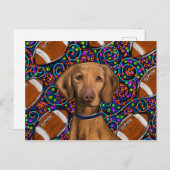 Vizsla Briefkaart (Voorkant / Achterkant)