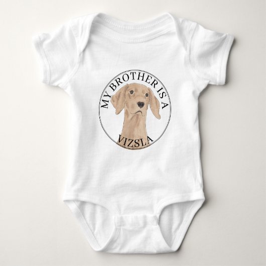 Vizsla Brother Romper (Voorkant)