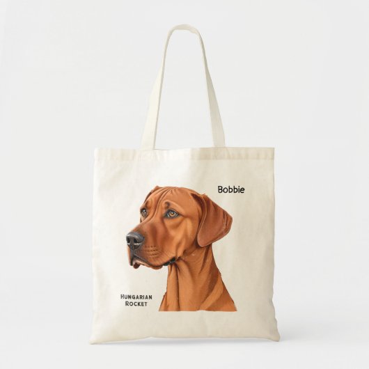 Vizsla cadeau voor jachthonden fans Tote Bag (Voorkant)