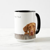 Vizsla Chien Mug (Devant droit)