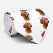 Vizsla Dad 2 Stropdas (Opgerold)