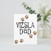 Vizsla Dad Briefkaart (Staand voorkant)