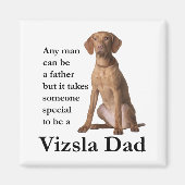 Vizsla Dad Magnet Magneet (Voorkant)