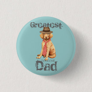 Vizsla Dad Ronde Button 3,2 Cm