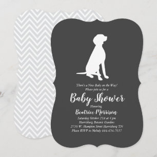 Vizsla Dog Baby shower Geslacht Neutraal Kaart