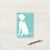 Vizsla Dog Puppy Post-it® Notes (Op bureau)