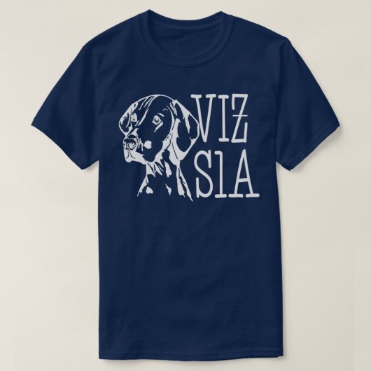 Vizsla Face T-shirt (Design voorkant)