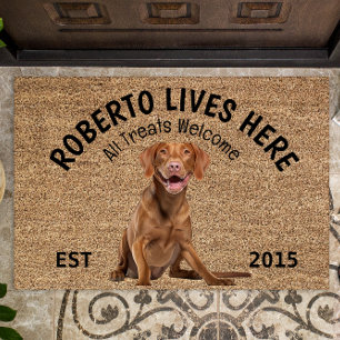 Vizsla Gepersonaliseerde Hondenliefhebbers Deurmat