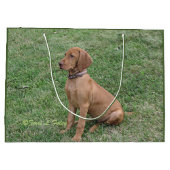Vizsla Gift Bag Large Cadeauzakje (Achterkant)