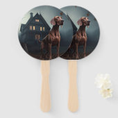 Vizsla Halloween eng Handwaaier (Voorkant en achterkant)