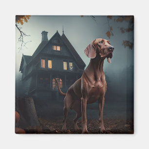 Vizsla Halloween eng Magneet