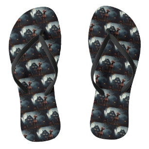 Vizsla Halloween eng Teenslippers