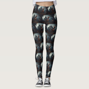 Vizsla Halloween engwekkend Leggings